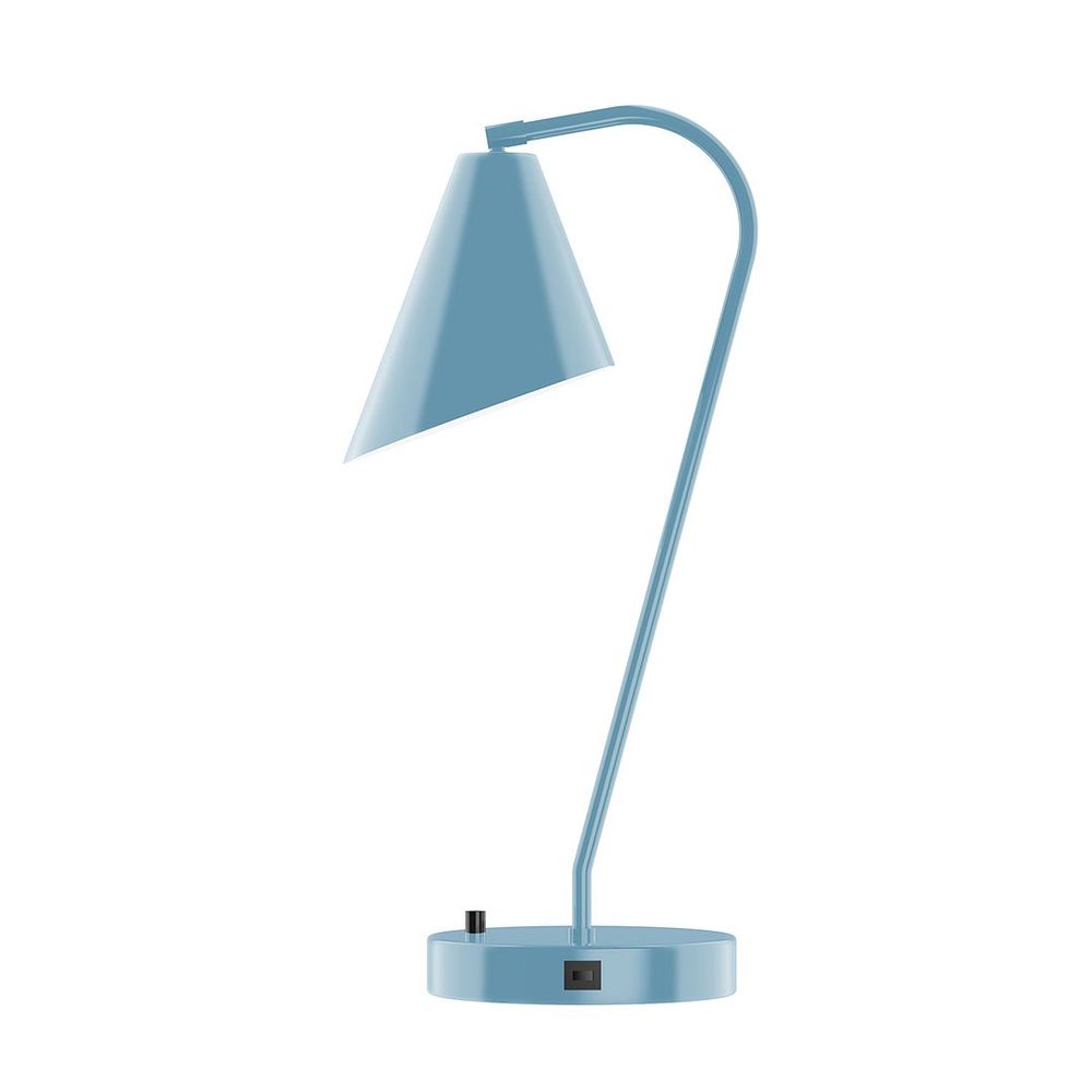 23" J-Series LED Table Lamp, Light Blue