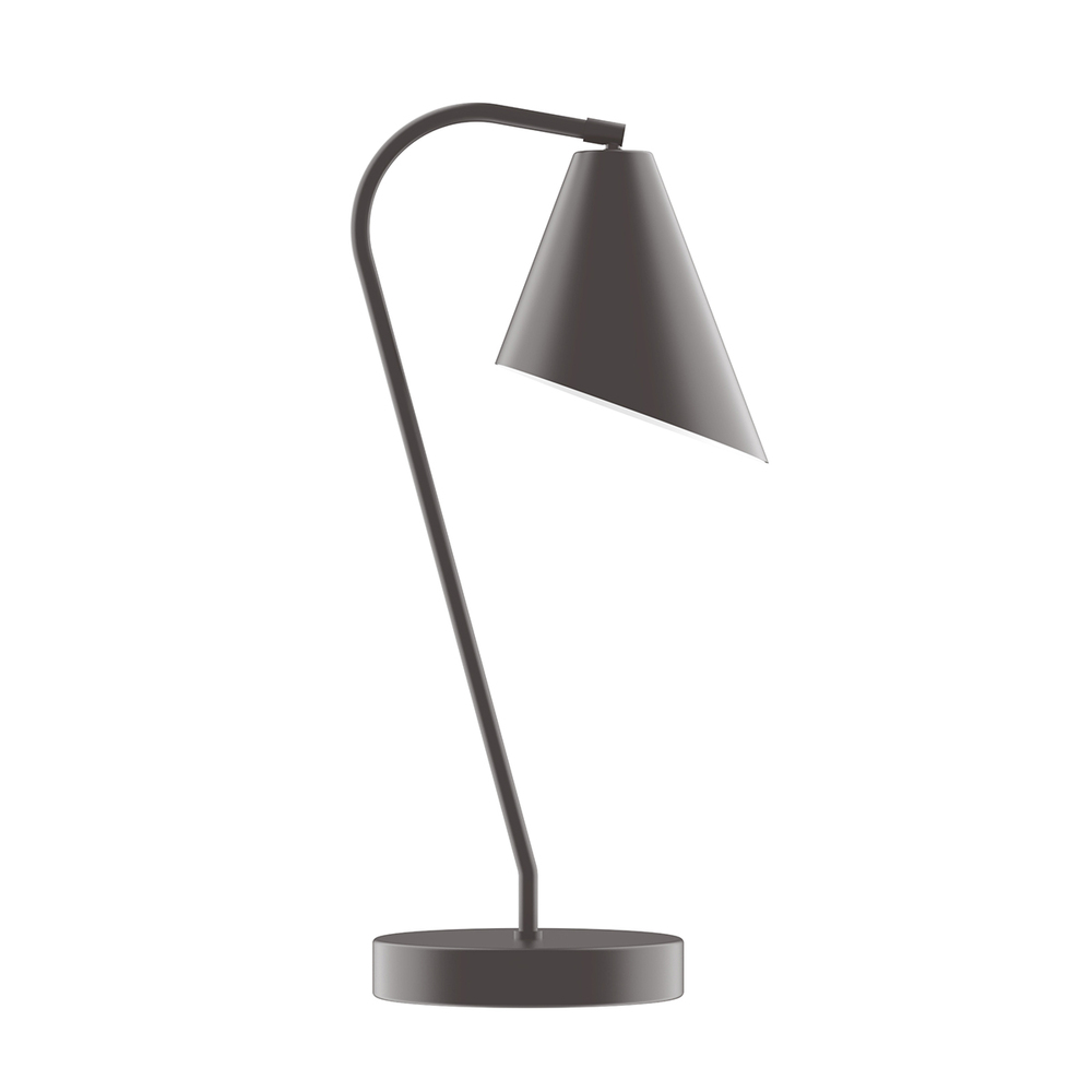 23" Jasmine Table Lamp, Bronze Matte