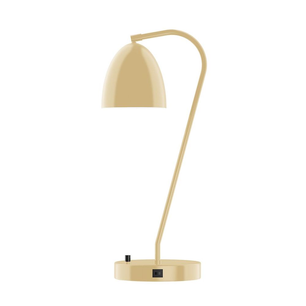 23" J-Series LED Table Lamp, Ivory