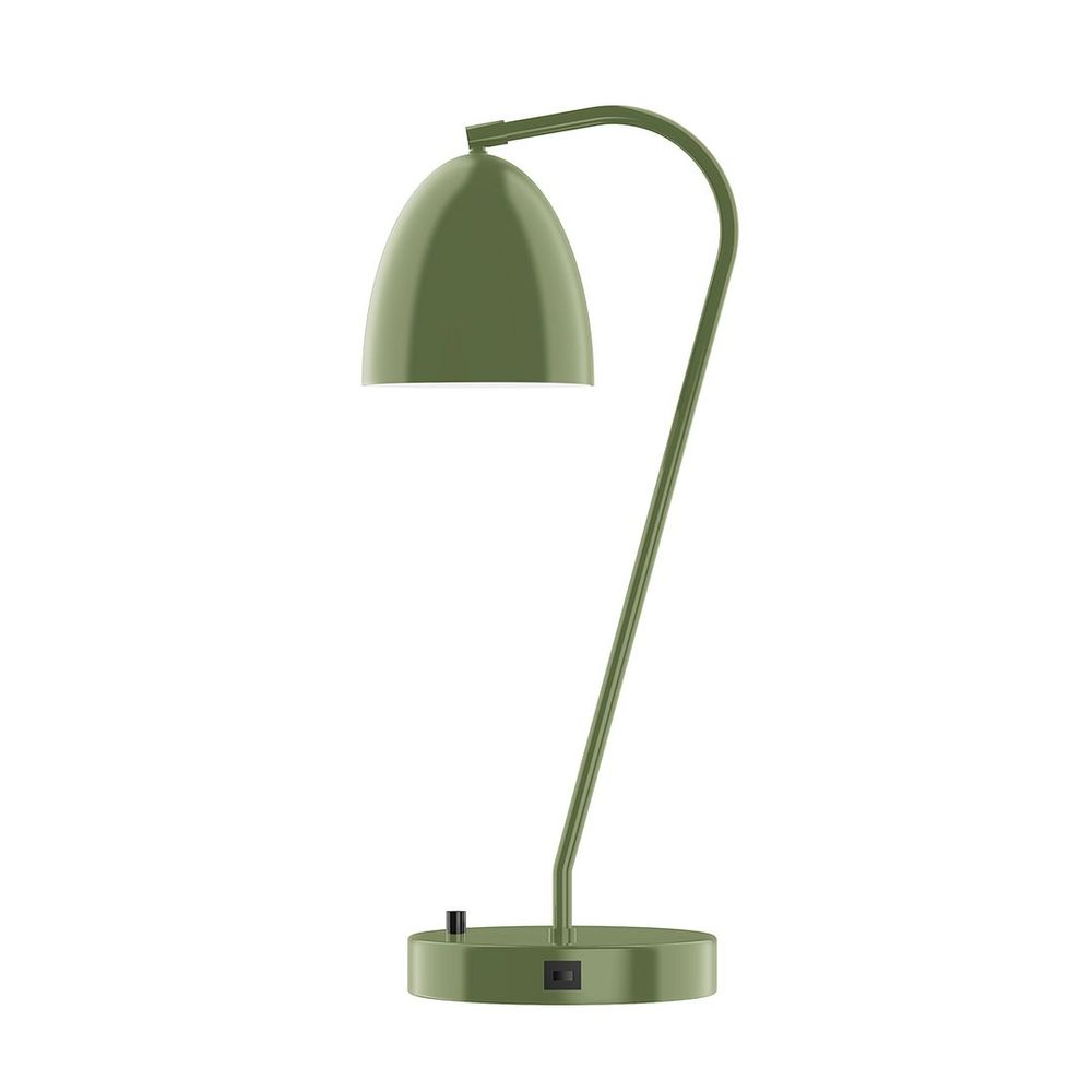 23" J-Series LED Table Lamp, Fern Green