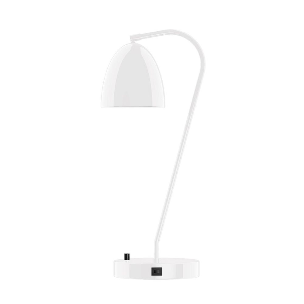 23" J-Series LED Table Lamp, White