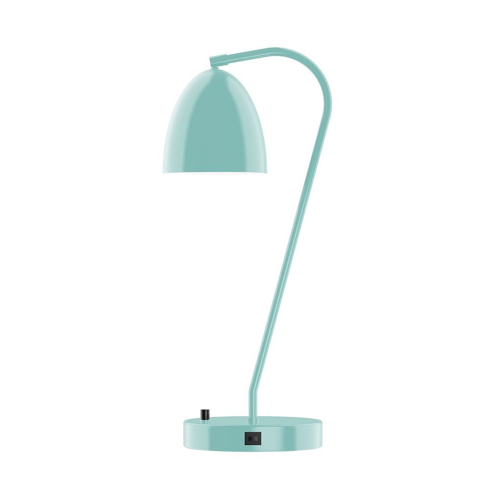 23" J-Series LED Table Lamp, Sea Green