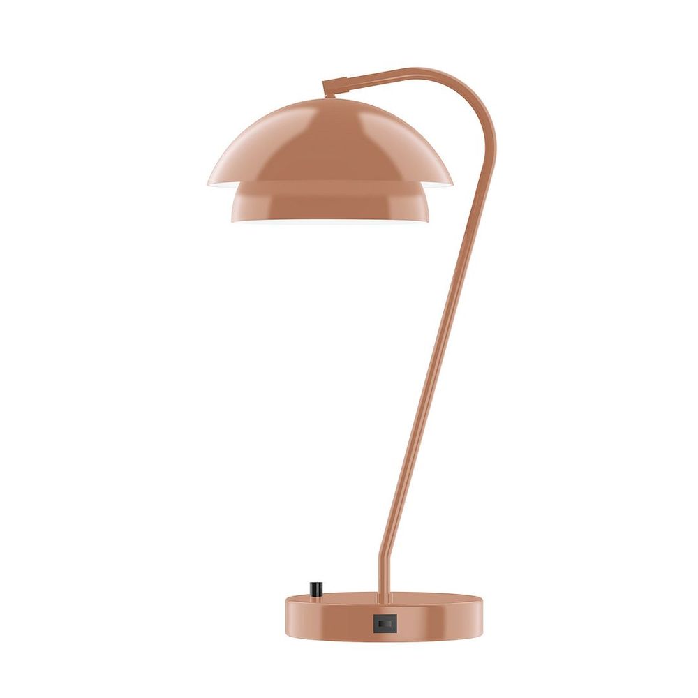 23" Nest LED Table Lamp, Terracotta