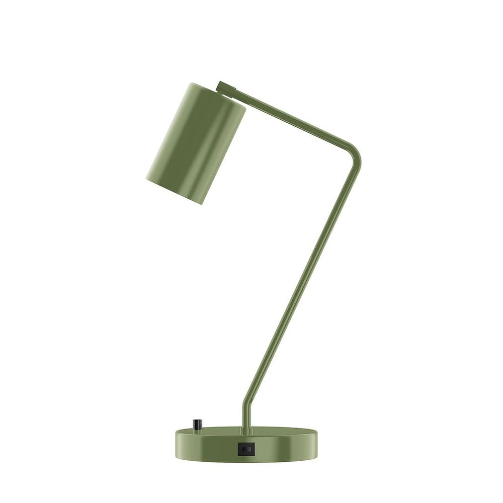 21.5" J-Series LED Table Lamp, Fern Green