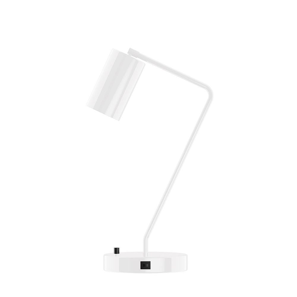 21.5" J-Series LED Table Lamp, White