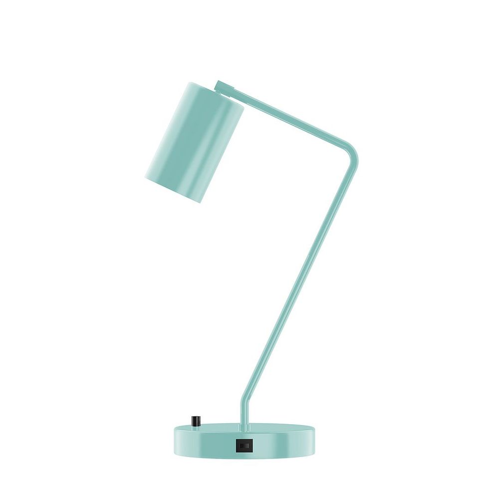 21.5" J-Series LED Table Lamp, Sea Green