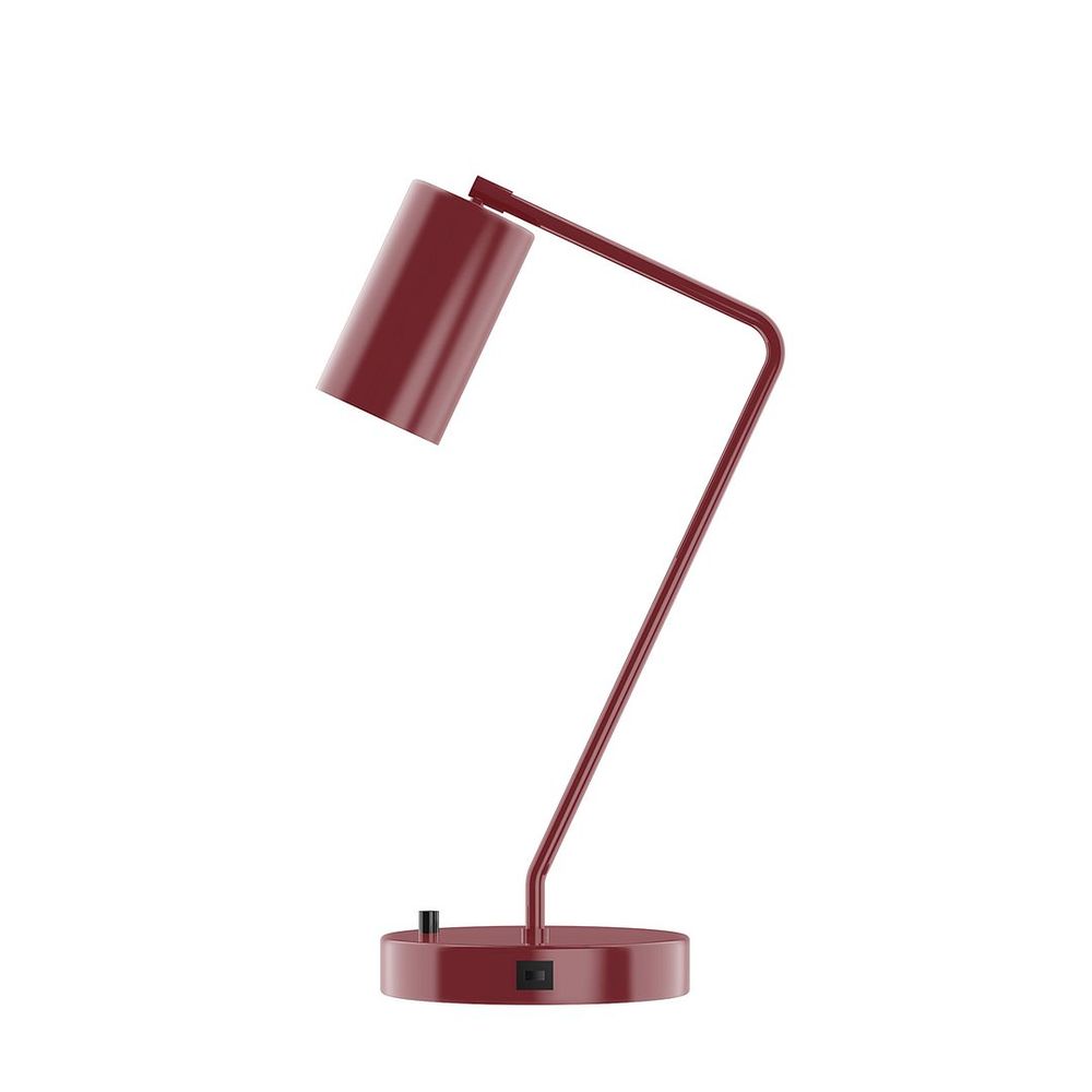 21.5" J-Series Table Lamp, Barn Red