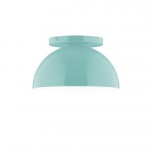 Montclair Light Works FMD431-48-L10 - 8" Axis Mini Dome LED Flush Mount, Sea Green