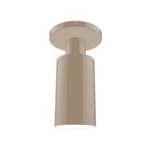 Montclair Light Works FMDX450-18 - 3.5" Spark Flush Mount, Clay