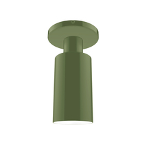 Montclair Light Works FMDX450-22 - 3.5" Spark Flush Mount, Fern Green