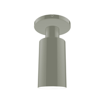 Montclair Light Works FMDX450-24 - 3.5" Spark Flush Mount, Moss Green