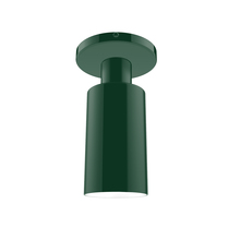 Montclair Light Works FMDX450-42 - 3.5" Spark Flush Mount, Forest Green