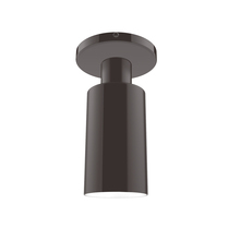 Montclair Light Works FMDX450-51 - 3.5" Spark Flush Mount, Architectural Bronze
