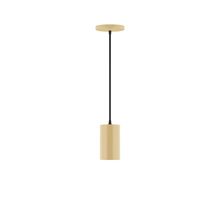 Montclair Light Works PEB425-17 - 3.5" x 6" Beam Pendant, Ivory