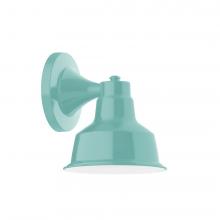 Montclair Light Works SCA180-48-L10 - 8" Warehouse shade, wall mount sconce, Sea Green