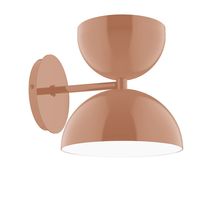 Montclair Light Works SCIX449-19-L10 - 8" Nest LED Wall Sconce, Terracotta