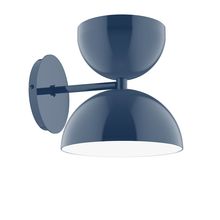 Montclair Light Works SCIX449-50-L10 - 8" Nest LED Wall Sconce, Navy