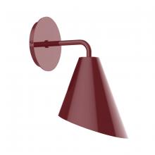 Montclair Light Works SCJ415-55 - Jasmine wall sconce, Barn Red