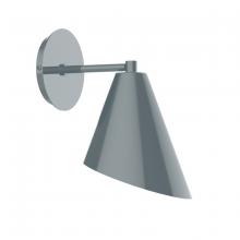 Montclair Light Works SCK415-40 - Jasmine wall sconce, Slate Gray