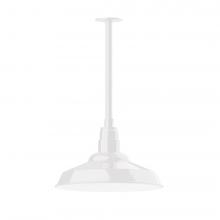 Montclair Light Works STB184-44-L13 - Warehouse 16" LED Pendant, stem mount