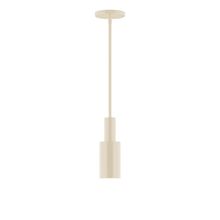 Montclair Light Works STGX450-16 - 3.5" Spark Stem Hung Pendant, Cream
