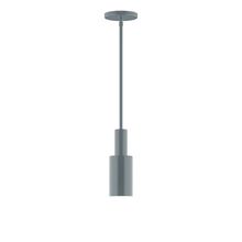 Montclair Light Works STGX450-40 - 3.5" Spark Stem Hung Pendant, Slate Gray