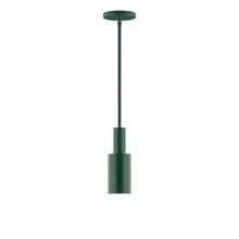 Montclair Light Works STGX450-42 - 3.5" Spark Stem Hung Pendant, Forest Green