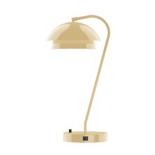 Montclair Light Works TLCX445-17-L10 - 23" Nest LED Table Lamp, Ivory