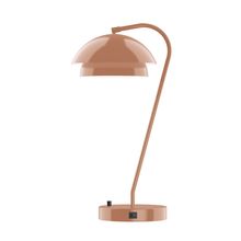 Montclair Light Works TLCX445-19-L10 - 23" Nest LED Table Lamp, Terracotta