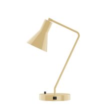 Montclair Light Works TLD436-17-L10 - 21" J-Series LED Table Lamp, Ivory