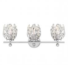 Savoy House 8-6601-3-11 - Moreno 3-Light Bathroom Vanity Light in Chrome