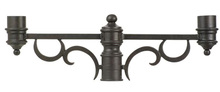 Kalco 9307WT - Outdoor Double Post Mount Bracket