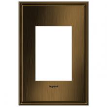 Legrand AWC1G3COF4 - adorne® Coffee One-Gang-Plus Screwless Wall Plate