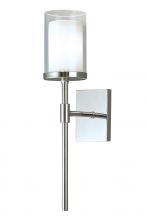 Norwell 8970-CH-CL - Kimberly Sconce - Chrome