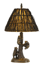 CAL Lighting BO-2663TB - 150W Bear Resin Table Lamp