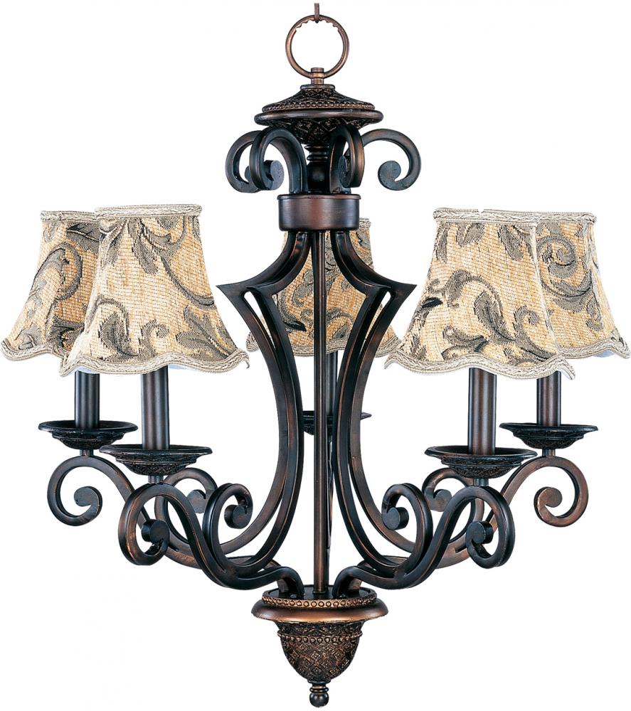 Oil Rubbed Bronze Up Chandelier