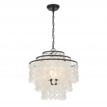 Crystorama BRI-3008-DB - Brielle 4 Light Dark Bronze Chandelier