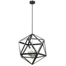 DVI DVP29505SN/GR - Polygon 6 Light Pendant