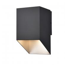 DVI DVP43060SS+BK - Brecon Outdoor Square 8.5 Inch Sconce