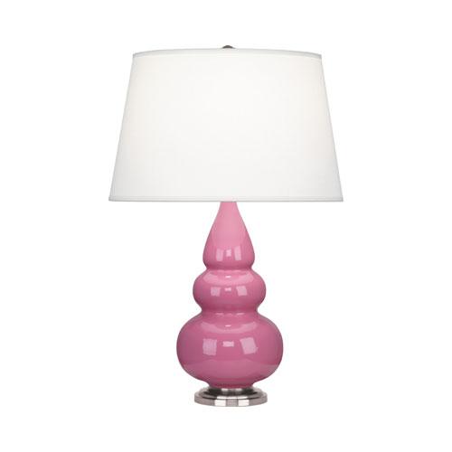 Schiaparelli Pink Small Triple Gourd Accent Lamp