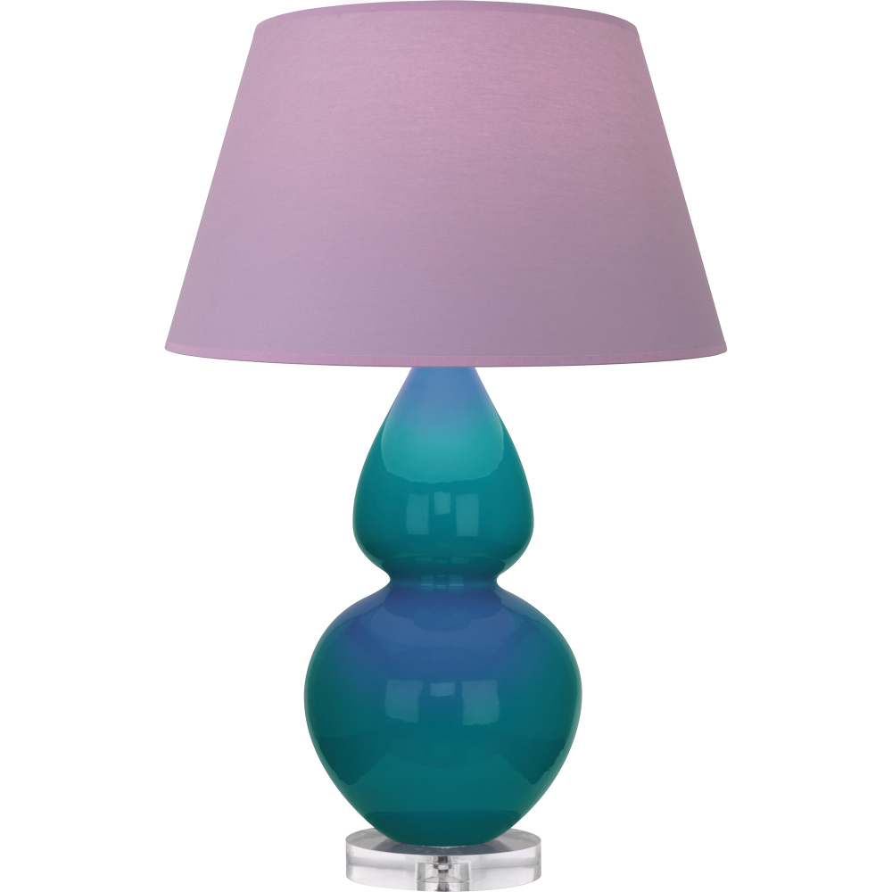 Peacock Double Gourd Table Lamp