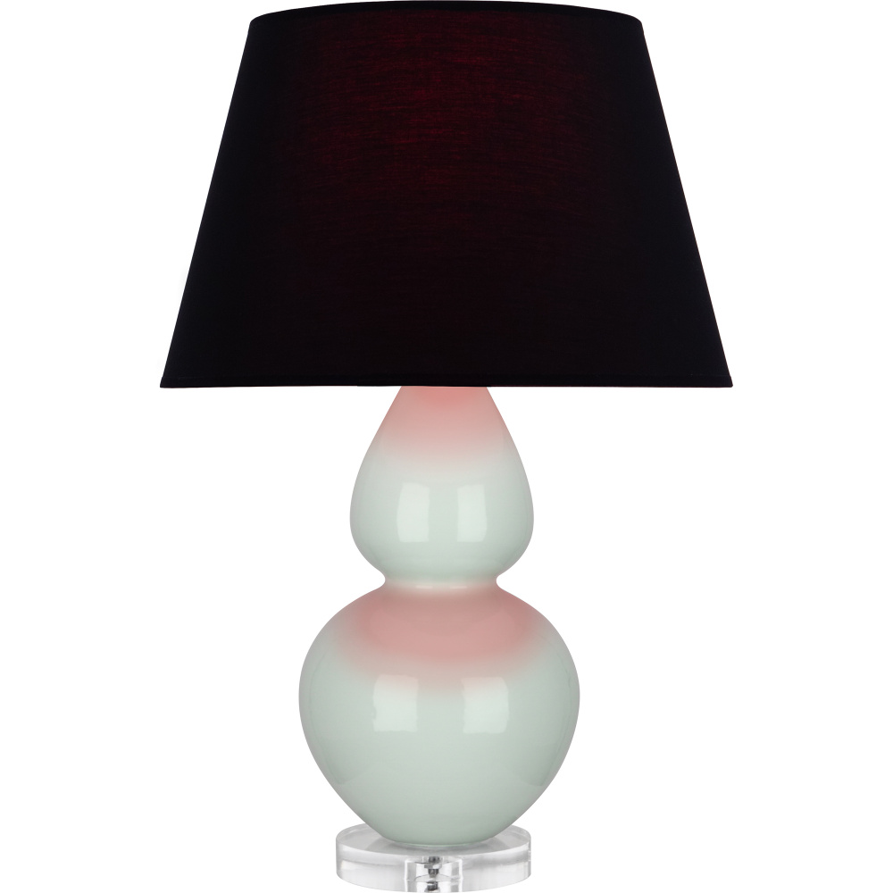 Celadon Double Gourd Table Lamp