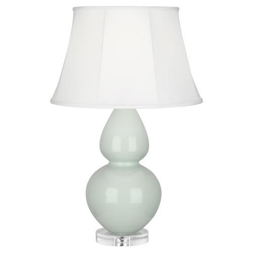 Celadon Double Gourd Table Lamp