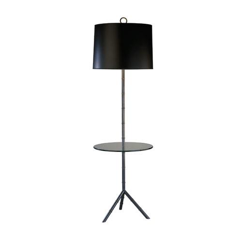 One Light Bronze Floor Lamp