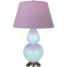 Robert Abbey 1676L - Baby Blue Double Gourd Table Lamp
