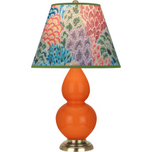 Robert Abbey 1685S - Pumpkin Small Double Gourd Accent Lamp