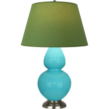 Robert Abbey 1741G - Egg Blue Double Gourd Table Lamp