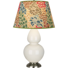 Robert Abbey 1756F - Bone Double Gourd Table Lamp