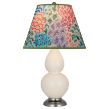 Robert Abbey 1776S - Bone Small Double Gourd Accent Lamp