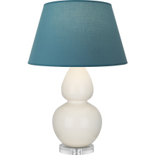 Robert Abbey A756B - Bone Double Gourd Table Lamp